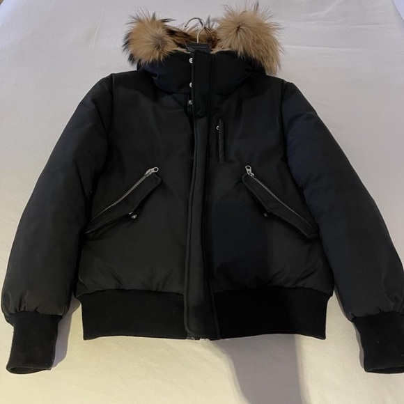 Mens mackage jacket black, size 44 - Picture 6 of 6